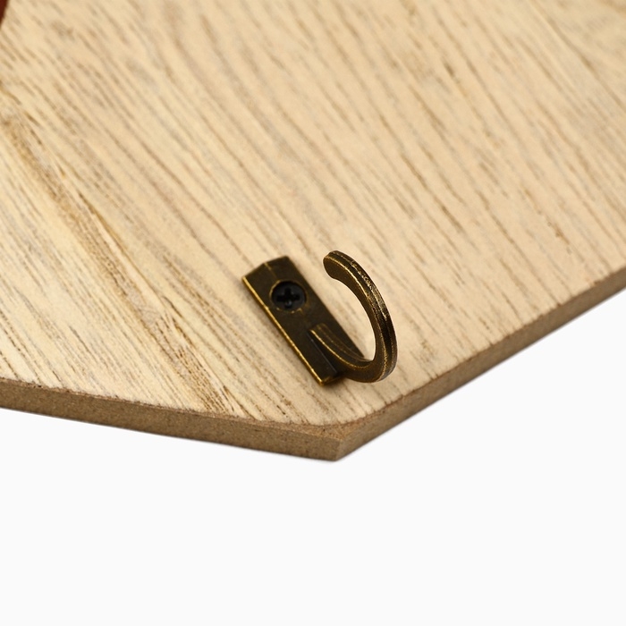 Ключница настенная «Хорошо быть дома», цвет белый, 20 х 14 см Ключница настенная «Хорошо быть дома», цвет белый, 20 х 14 см