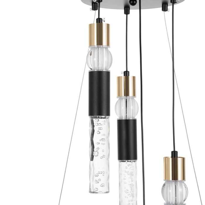 Светильник с ПДУ Светильник с ПДУ "Асанти" LED 110Вт 3000-6000К черный 53х53х100 см