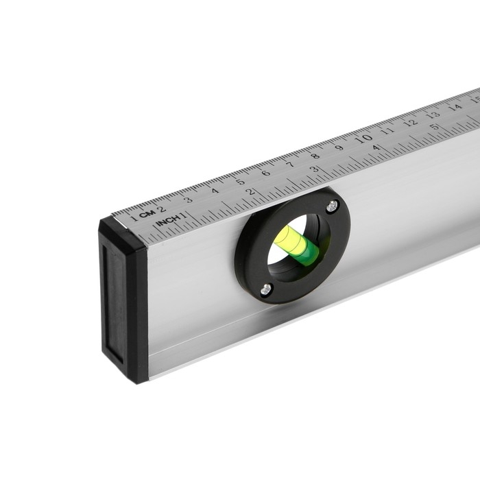 Уровень строительный ЛОМ  Уровень строительный ЛОМ "Рельс", алюминиевый, 400 мм