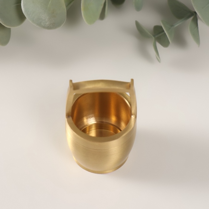 Сувенир латунь Сувенир латунь "Чаша богатства" 3х3х5 см