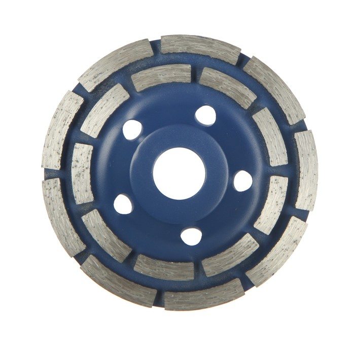 Чашка алмазная зачистная ТУНДРА, двухрядная, 115 мм Чашка алмазная зачистная ТУНДРА, двухрядная, 115 мм