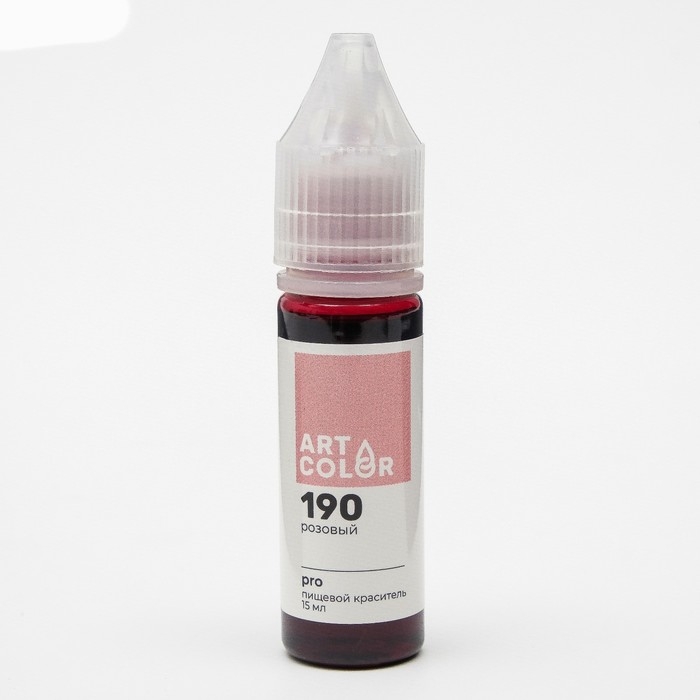 Гелевый краситель Art Color, розовый, 15 мл Гелевый краситель Art Color, розовый, 15 мл
