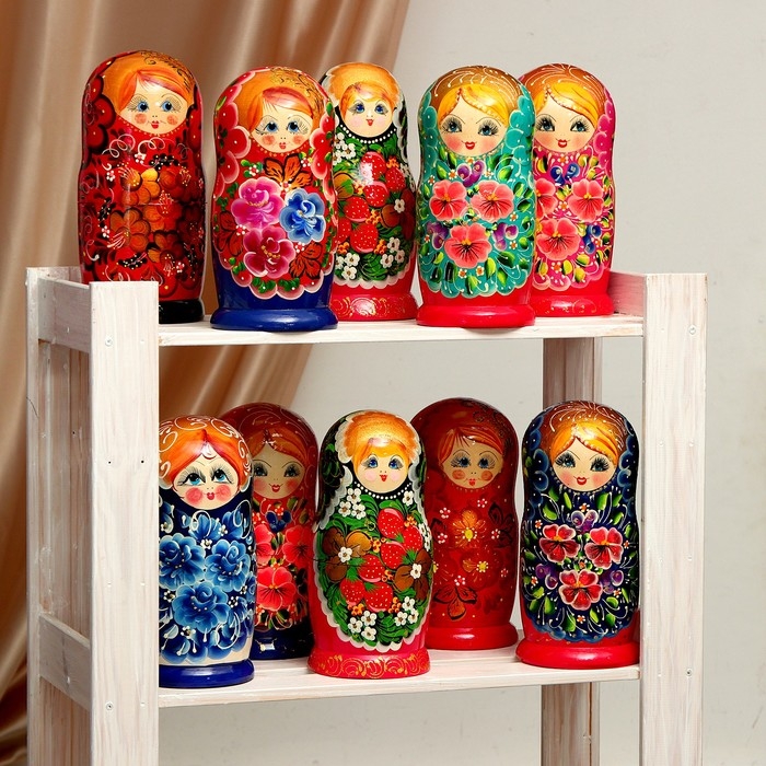 Матрёшка, 10 в 1, МИКС Матрёшка, 10 в 1, МИКС