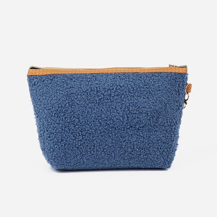 Косметичка на молнии, цвет синий Косметичка на молнии, цвет синий