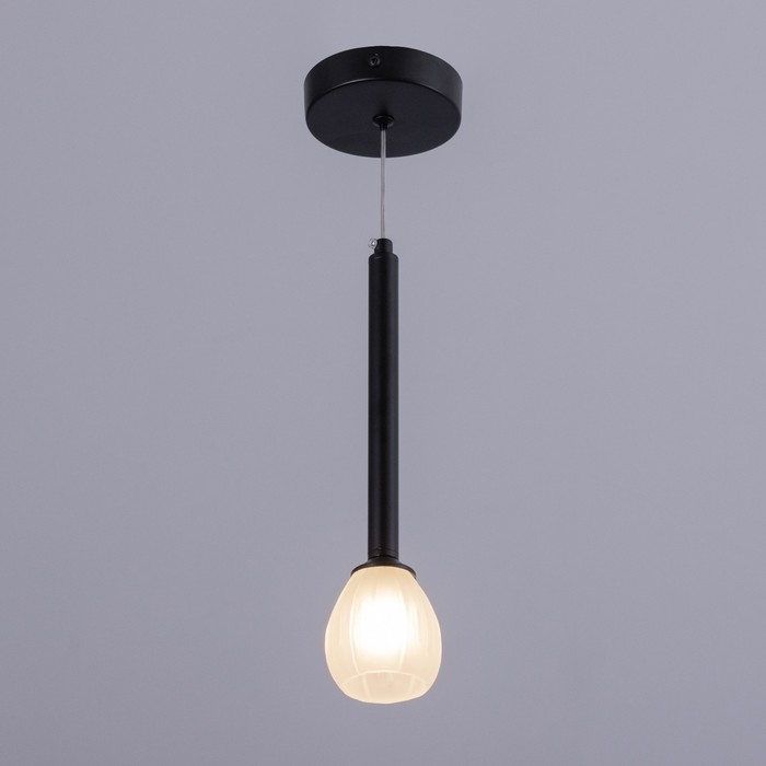 Светильник Светильник "Жаклин" 1х3Вт G4 черный 20х20х180см