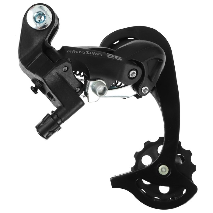 Переключатель задний Microshift RD-M26S, 7-8 скоростей, под болт, короткая лапка Переключатель задний Microshift RD-M26S, 7-8 скоростей, под болт, короткая лапка