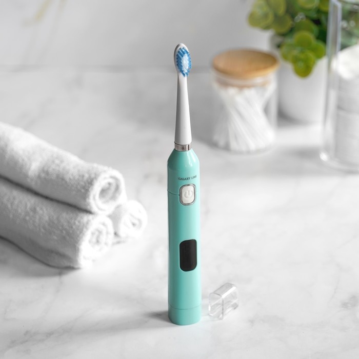 Электрическая зубная щётка Galaxy LINE GL4981, 1.5Вт, вибрацион., 9режимов, до 35000вибр/мин Электрическая зубная щётка Galaxy LINE GL4981, 1.5Вт, вибрацион., 9режимов, до 35000вибр/мин