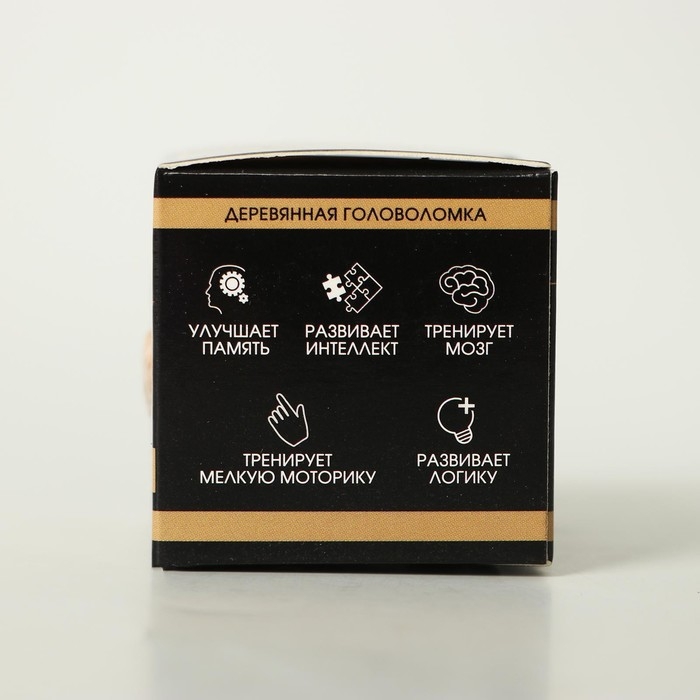 Головоломка деревянная мини № 5 Головоломка деревянная мини № 5