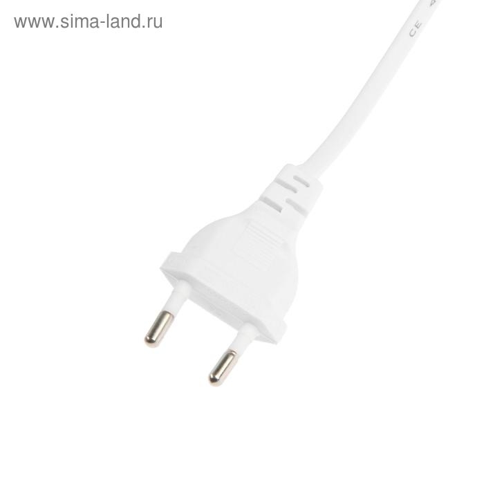 Патрон на гибкой ножке под лампу E27, 40 см, с выкл., белый, 220В Патрон на гибкой ножке под лампу E27, 40 см, с выкл., белый, 220В