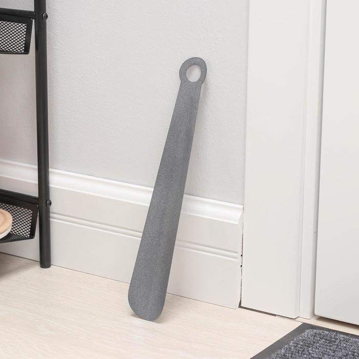 Ложка для обуви Solomon, 30 см, толщина 1 мм, металл, цвет МИКС Ложка для обуви Solomon, 30 см, толщина 1 мм, металл, цвет МИКС