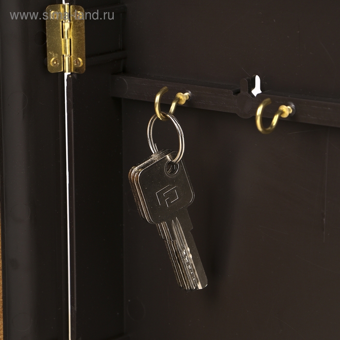 Ключница Ключница "Водопад" Венге 26х31х4,5 см