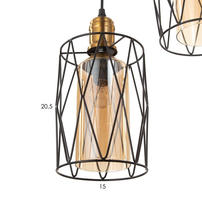 Светильник BayerLux 2101/3BK E27 40Вт черный Светильник BayerLux 2101/3BK E27 40Вт черный