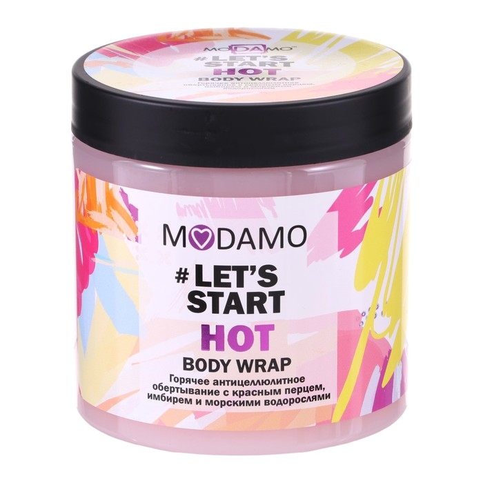 Обёртывание горячее антицеллюлитное с красныи перцем, имбирём и морскими водорослями 500 мл Обёртывание горячее антицеллюлитное с красныи перцем, имбирём и морскими водорослями 500 мл