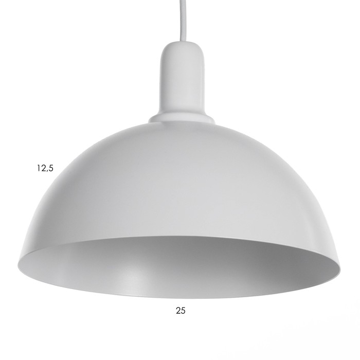 Светильник BayerLux  Светильник BayerLux "Локи" 1x40Вт E27 белый