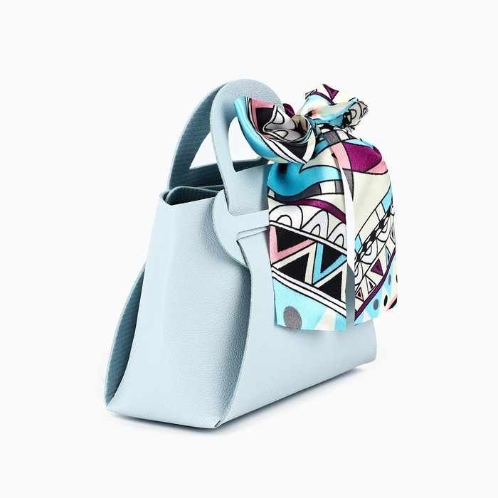 Сумочка подарочная «Голубая», 12 х 13 х 5.5 см Сумочка подарочная «Голубая», 12 х 13 х 5.5 см