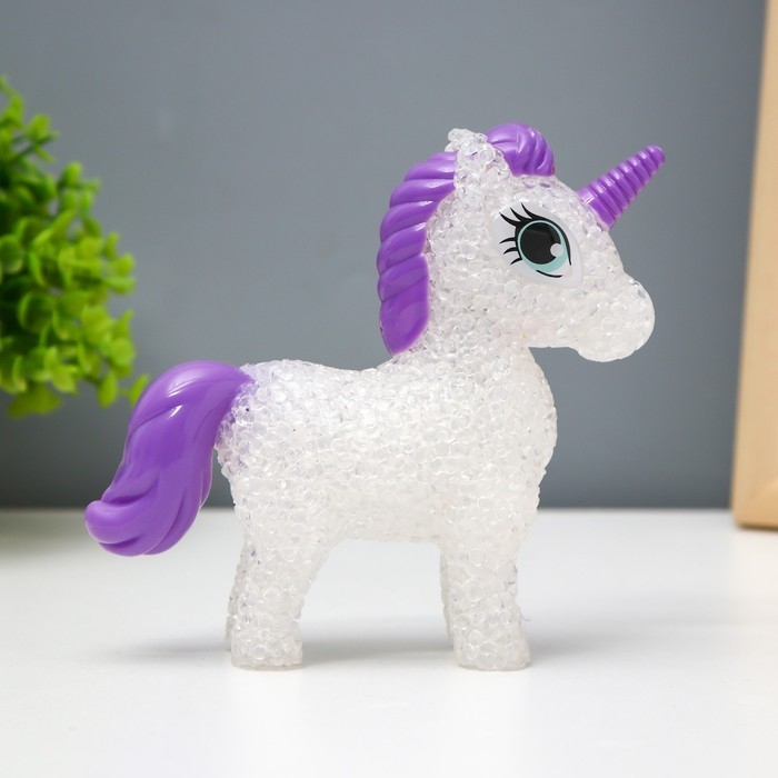 Ночник Ночник "Единорожка" LED 1Вт от батареек LR44 МИКС 14х12х5см RISALUX