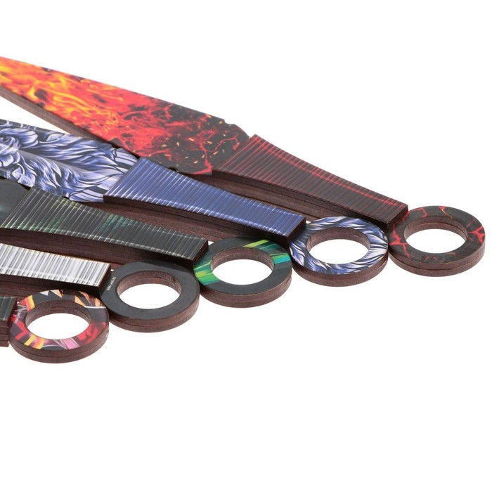 Деревянное оружие, детское сувенирное «Кунай», МИКС, 26 х 4 см Деревянное оружие, детское сувенирное «Кунай», МИКС, 26 х 4 см