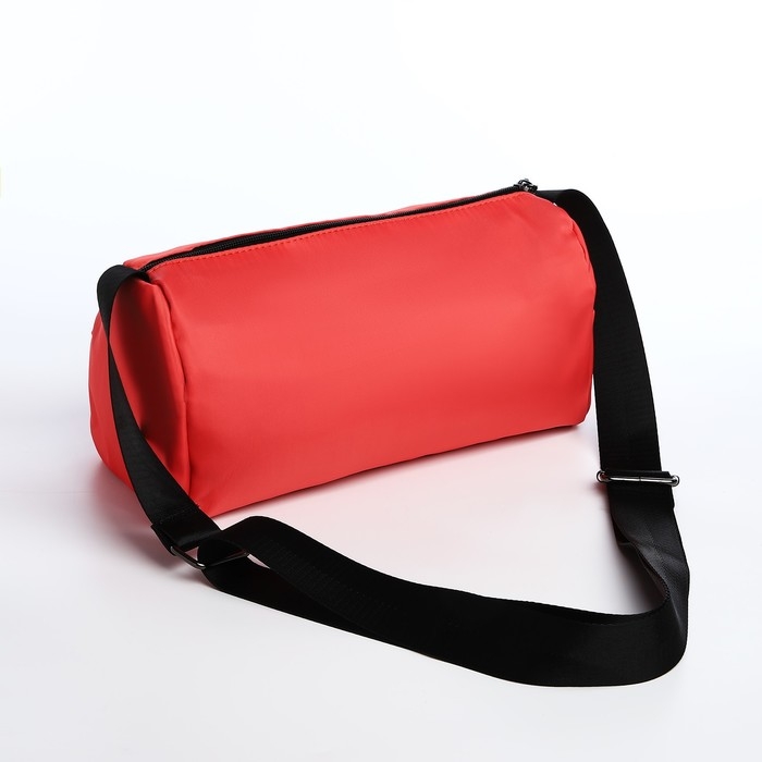 Сумка молодёжная на молнии, цвет коралловый Сумка молодёжная на молнии, цвет коралловый