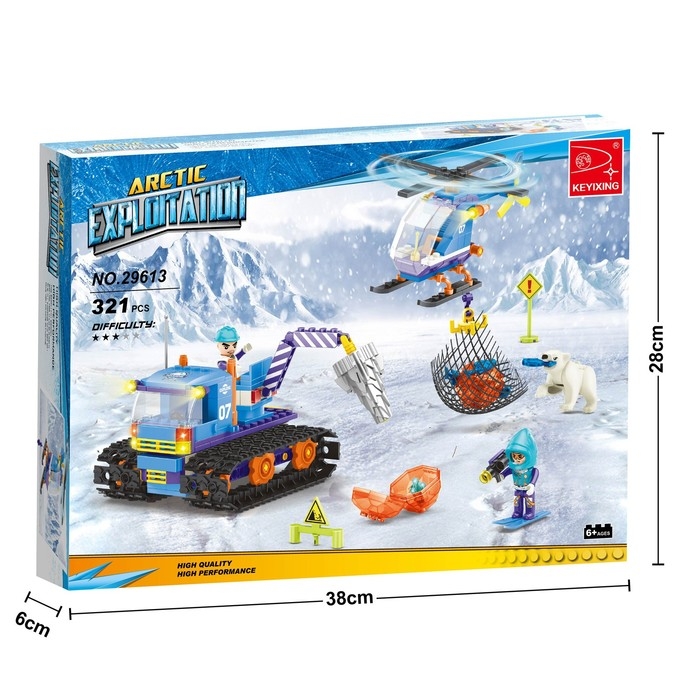 Конструктор Арктика «Сокровища севера», 321 деталь Конструктор Арктика «Сокровища севера», 321 деталь