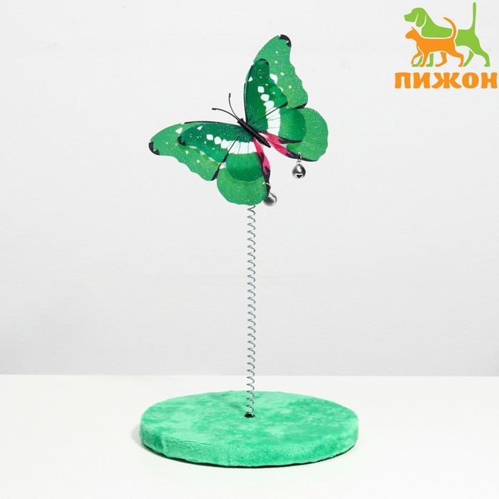 Дразнилка на основании  Дразнилка на основании "Бабочка", 15 см, микс цветов