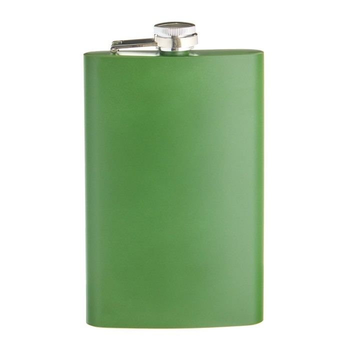 Фляжка для алкоголя, нержавеющая сталь, подарочная, армейская, 300 мл, 10 oz Фляжка для алкоголя, нержавеющая сталь, подарочная, армейская, 300 мл, 10 oz