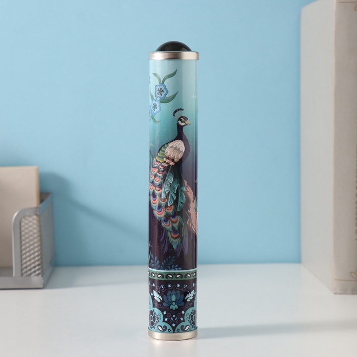 Калейдоскоп Калейдоскоп "Павлин в цветочном саду" 17х3х3 см