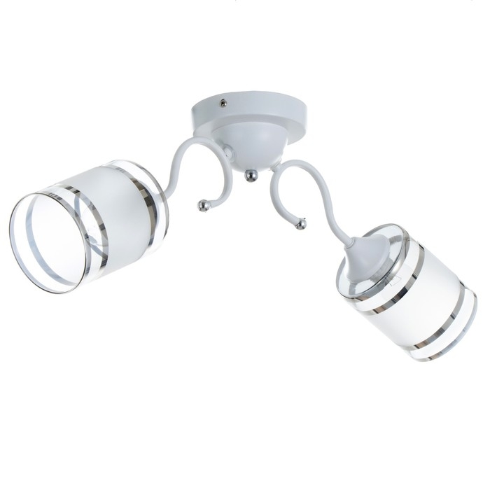 Люстра Люстра " Эмма" 2хЕ27 40Вт белый 51х12х25см BayerLux