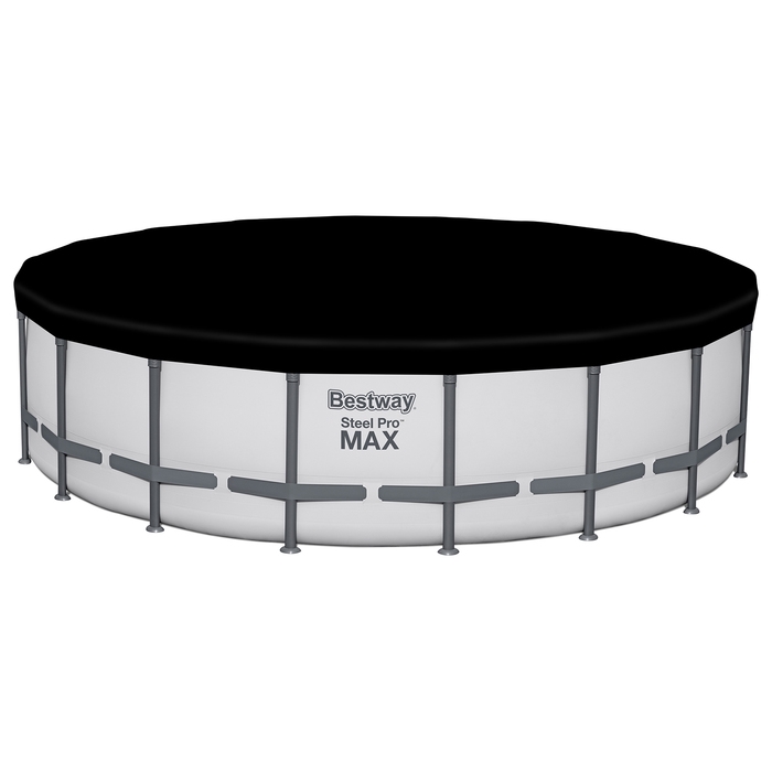 Бассейн каркасный Bestway Steel Pro Max, 549×132 см, фильтр-насос, лестница, тент, 561FJ Бассейн каркасный Bestway Steel Pro Max, 549×132 см, фильтр-насос, лестница, тент, 561FJ
