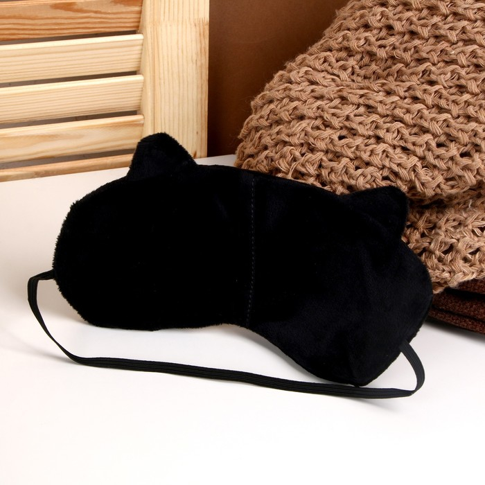 Подголовник «Кошечка», с маской Подголовник «Кошечка», с маской