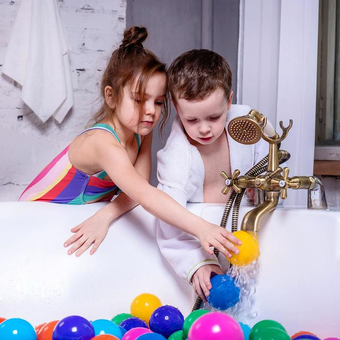 Шарики для сухого бассейна с рисунком, диаметр шара 7,5 см, набор 500 штук, цвет разноцветный Шарики для сухого бассейна с рисунком, диаметр шара 7,5 см, набор 500 штук, цвет разноцветный