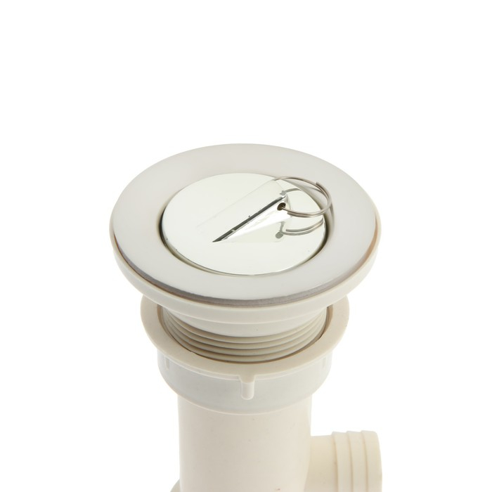 Сифон для мойки Accoona A469-1, 1 1/2 Сифон для мойки Accoona A469-1, 1 1/2", d=70 мм, с переливом, с гофрой