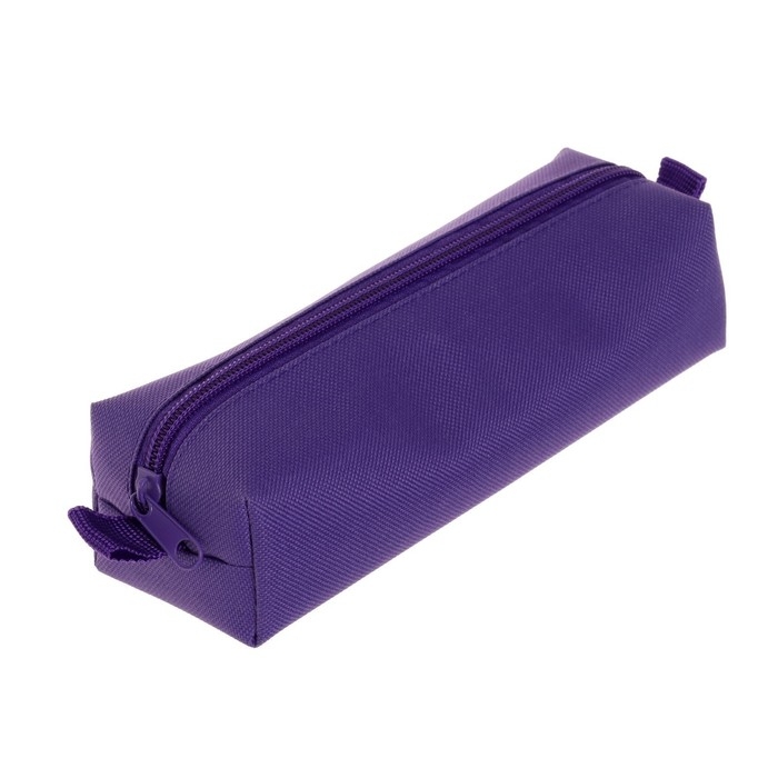 Пенал мягкий, 1 отделение, 60 х 195 х 50 мм, объёмный, К-921, фиолетовый Пенал мягкий, 1 отделение, 60 х 195 х 50 мм, объёмный, К-921, фиолетовый