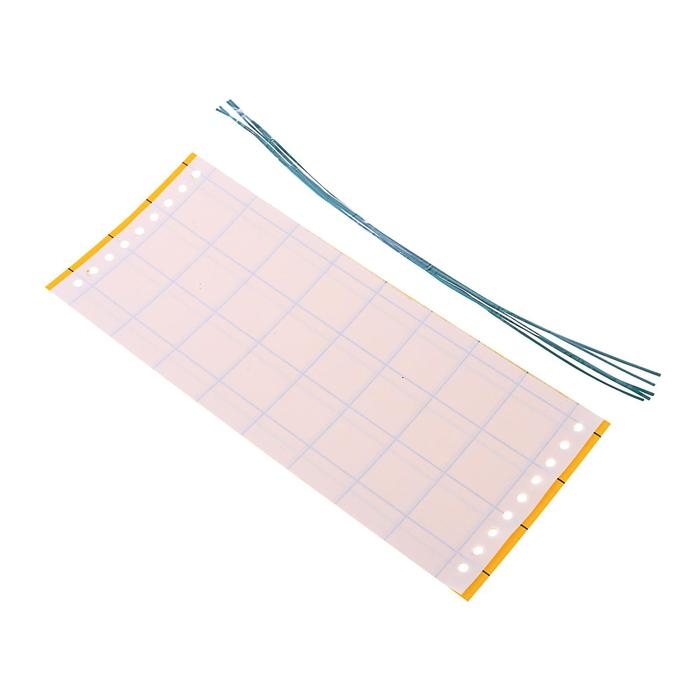 Ловушка  от мух, тли, мошки, плодожорки, белокрылки  Ловушка  от мух, тли, мошки, плодожорки, белокрылки "ARGUS", пластины, 5 шт