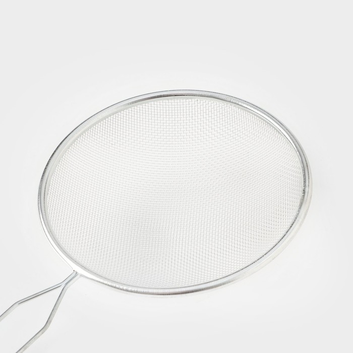 Сито для просеивания Доляна «Краски», d=16 см, цвет серебристый