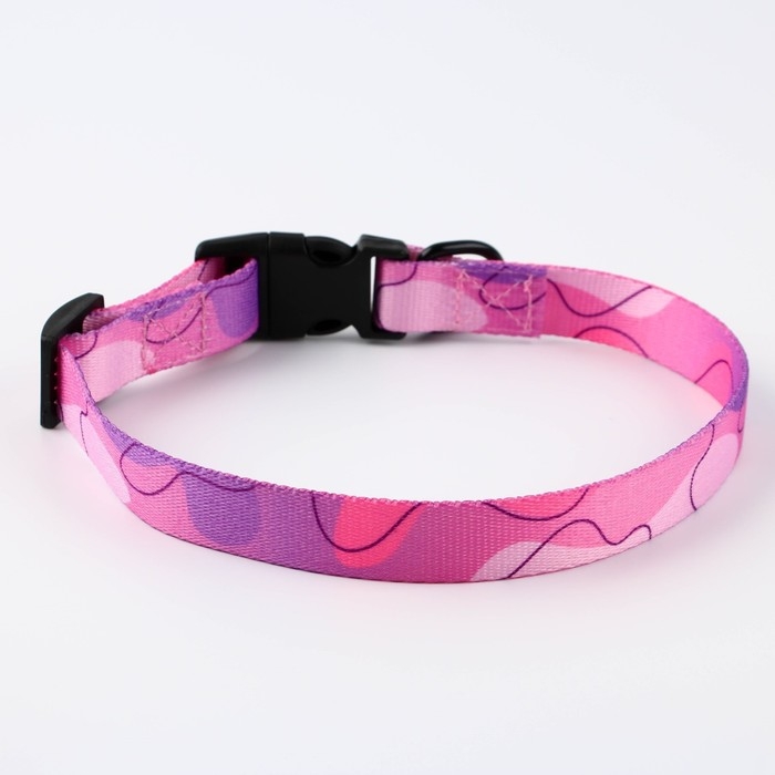 Набор &laquo;Нежность&raquo;, застёжка - фастекс, поводок 2 м и ошейник 28-46 см