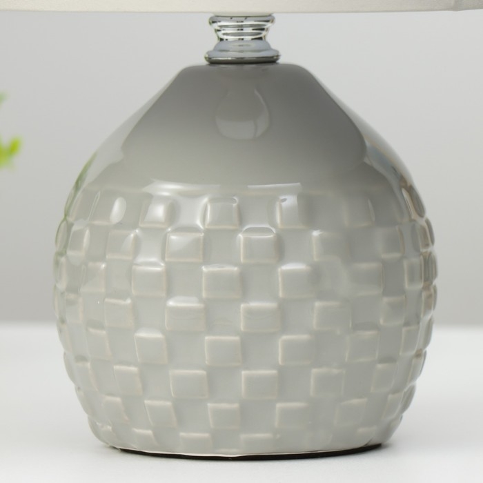 Лампа настольная 37514/1 1х40Вт Е14 перламутровый 18х18х26 см RISALUX