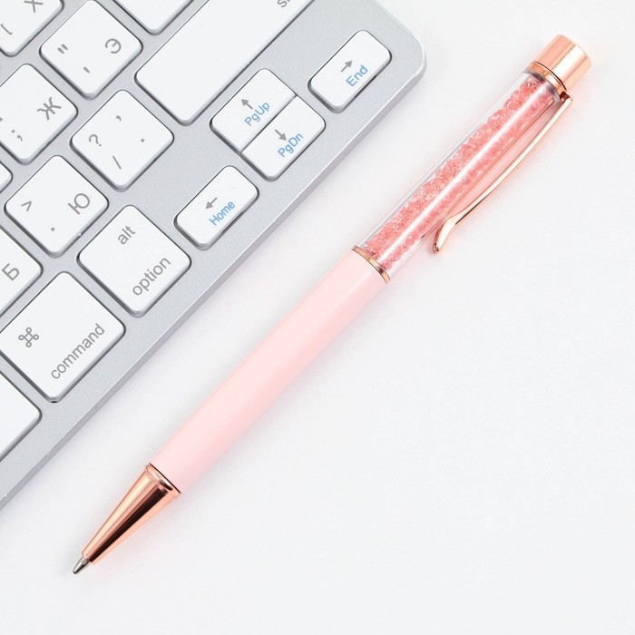 Ручка с шейкером «Воспитателю с Любовью» синяя паста, металл, 1 мм