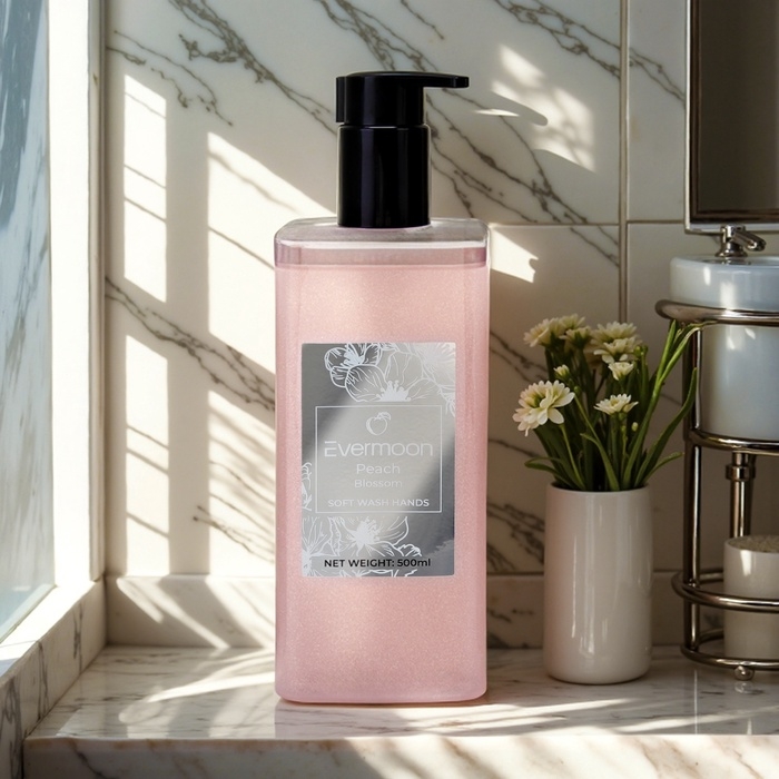 Жидкое мыло Персик, с шиммером, 500 мл Жидкое мыло Персик, с шиммером, 500 мл