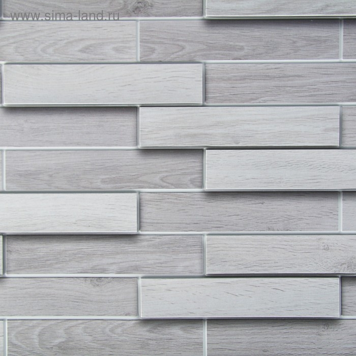 Панель ПВХ Паркет Дуб беленый 980*480 Панель ПВХ Паркет Дуб беленый 980*480