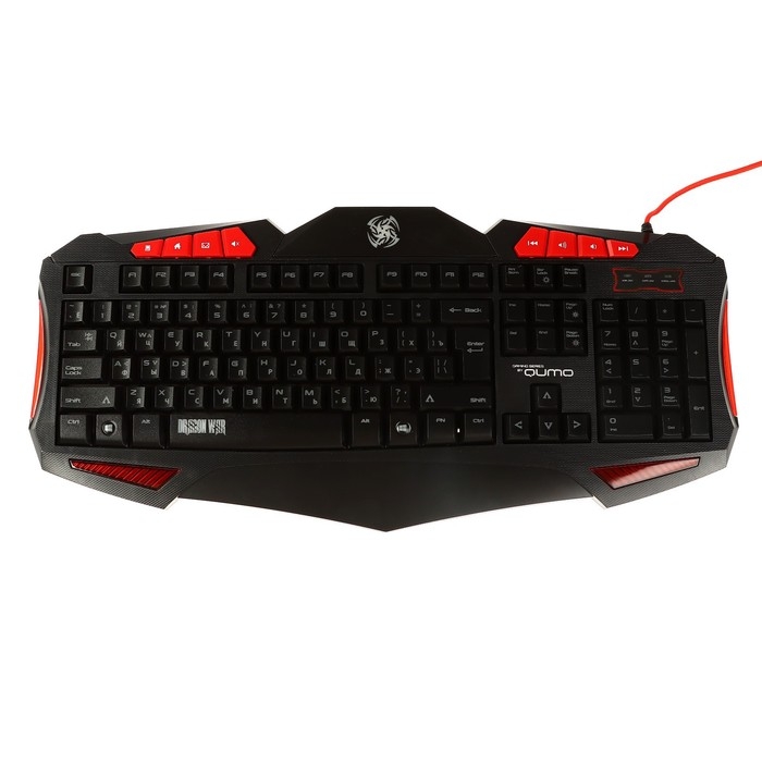 Игровой набор Qumo Axe Strike 3 в 1, клавиатура+мышь+ковер, проводной, 2400 dpi Игровой набор Qumo Axe Strike 3 в 1, клавиатура+мышь+ковер, проводной, 2400 dpi
