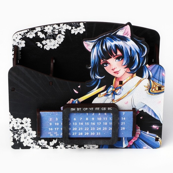 Органайзер для канцелярии с вечным календарём «Аниме» Органайзер для канцелярии с вечным календарём «Аниме»