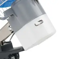 Вентилятор автомобильный AVS 8043C 24В 6" (корпус: металл, переключатель, цвет: серебристый)