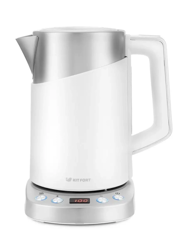 Чайник электрический металлический КТ-660 - 1.7 л