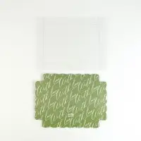 Коробка для печенья, кондитерская упаковка с PVC крышкой, «Пчёлка», 22 х 15 х 3 см