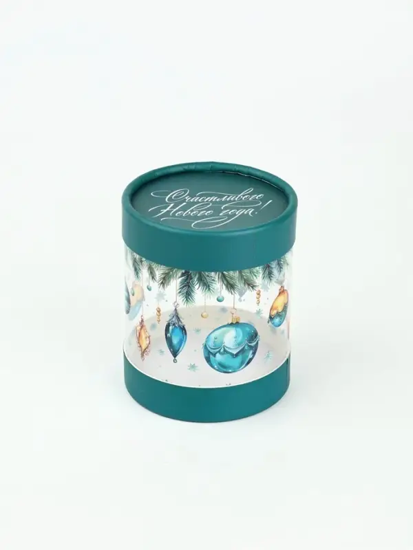 Коробка подарочная «Счастливого Нового года!», 10 х 11 см