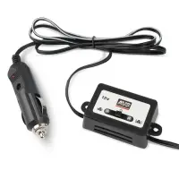 Вентилятор автомобильный AVS 8043 12В 6" (корпус: металл, переключатель, цвет: серебристый)