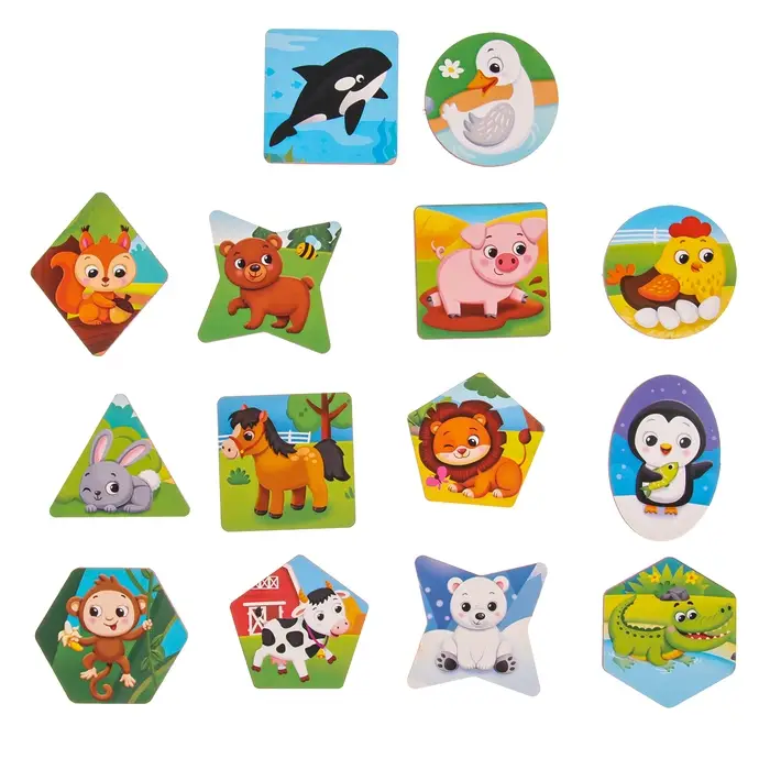 Досочки Сегена Лесная мастерская &laquo;Кто где живёт&raquo;