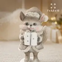 Фигурка &laquo;Волчок с подарком&raquo;, 7&times;5.5&times;13 см