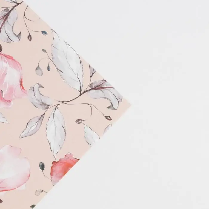 Бумага упаковочная глянцевая «Нежные цветы», 50 х 70 см