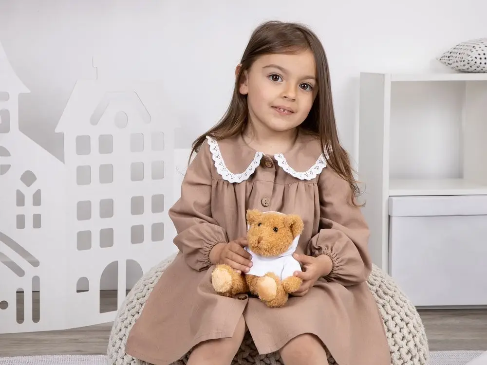 Мягкая игрушка «Мишка Cuddleton» в белом худи Мягкая игрушка «Мишка Cuddleton» в белом худи